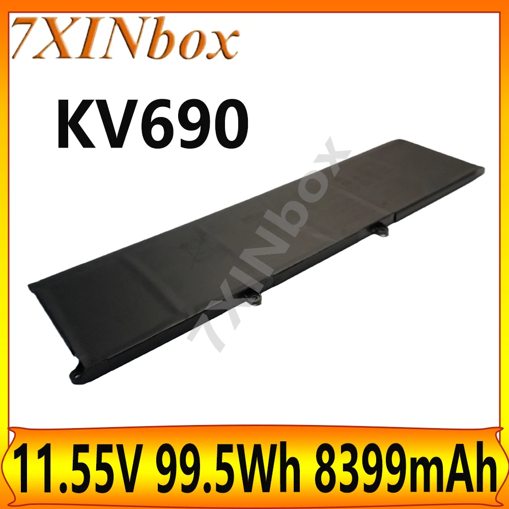 

7XINbox KV690 11.55V 99.5Wh 8399mAh Original Laptop Battery For Dell Precision 5680 5690 Series WPYCV 6D2HW N7KV9 0WPYCV 06D2HW