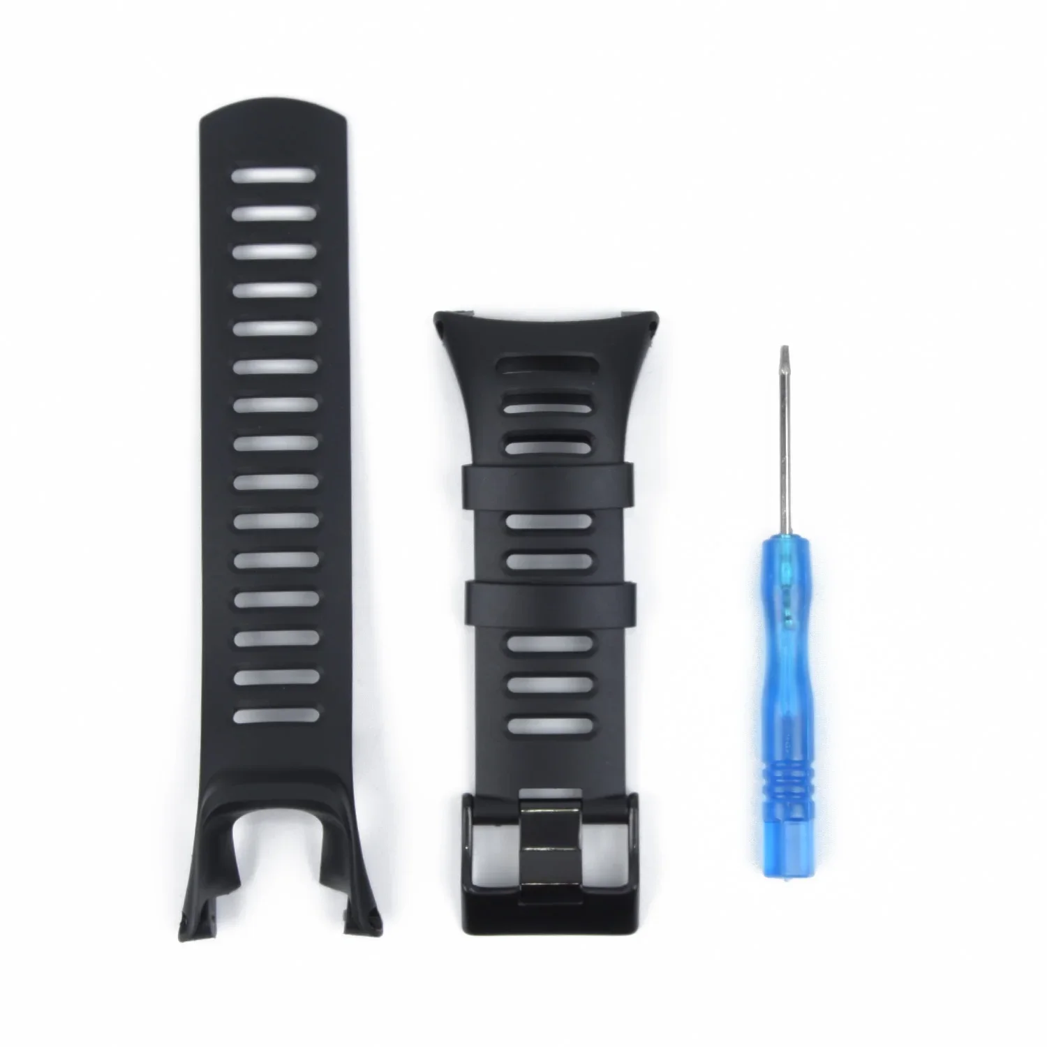 

Rubber Watch Strap Stainless Steel Clasp For SUUNTO Ambit2 S Ambit2 Red And Ambit3 Band SS019474000 High Quality