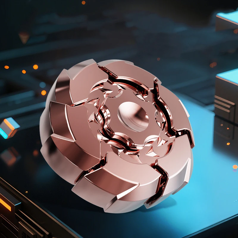 新しい合金磁気フィンガージャイロおもちゃ子供のためのハンドスピナー抗ストレス大人の感覚おもちゃフィジェットスピナージャイロ子供のおもちゃギフト