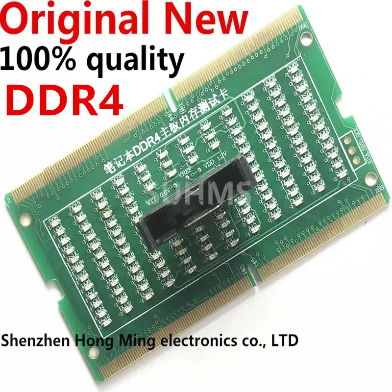 Memory Slot DDR2 DDR3 DDR4 DDR5 Diagnostic Analyzer Test Card SDRAM SO-DIMM Pin Out Notebook LED Tester Card