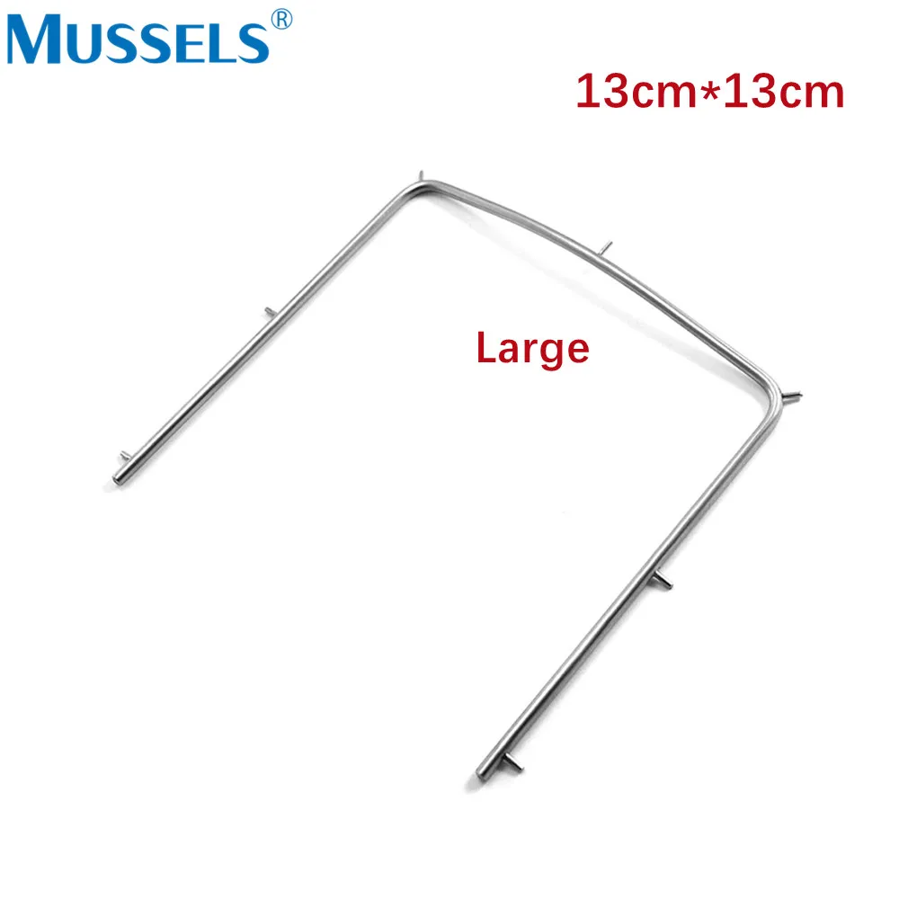 Tandheelkundige Rubber Damhouder Frame Roestvrij Staal Chirurgische Klemmen Endodontist Tandheelkunde Kliniek Instrument Autoclavable Mondopener