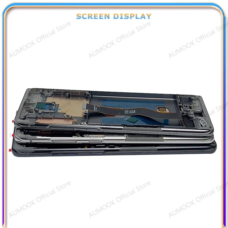 Ekran LCD AMOLED do Samsung Galaxy S20+ S20 Plus 4G 5G Wyświetlacz LCD Ekran dotykowy z ramką Digitizer G985 G986 Części — zdjęcie produktu 5