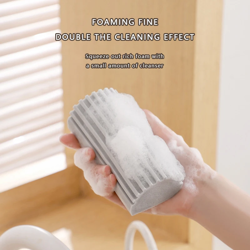 

Clean Duster Sponge Portable Cleaning Brush Duster For Cleaning Blinds Glass Baseboards Vents Railings Mirrors Window