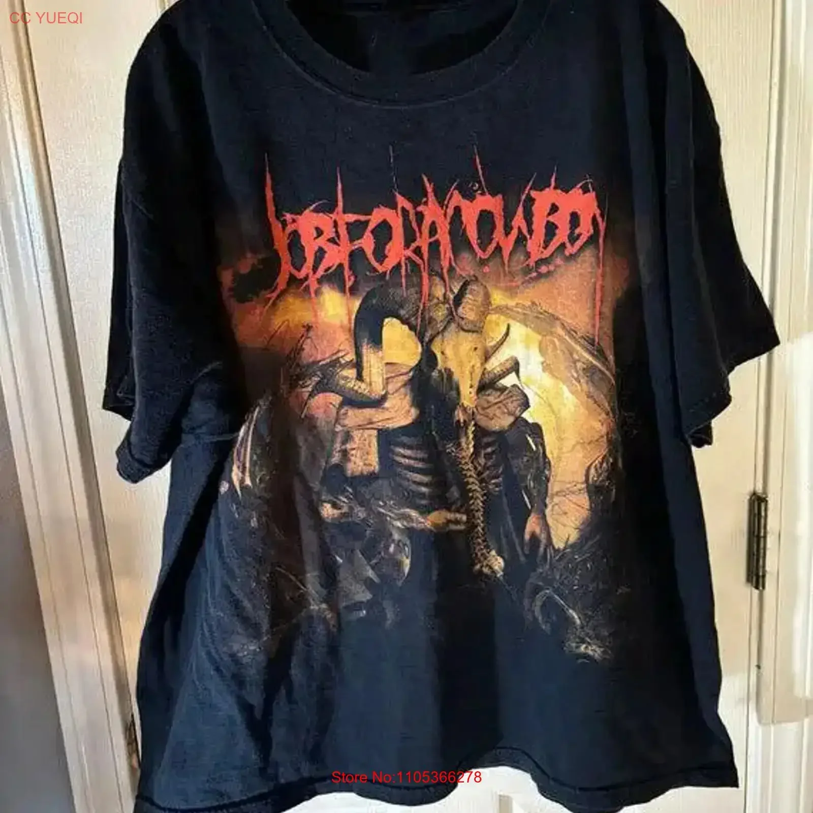 New Job For A Cowboy heavy metal band Fans S 5XL T Shirt G5 vintage Washed Stylish Breathable Unisex homme Casual Slightly