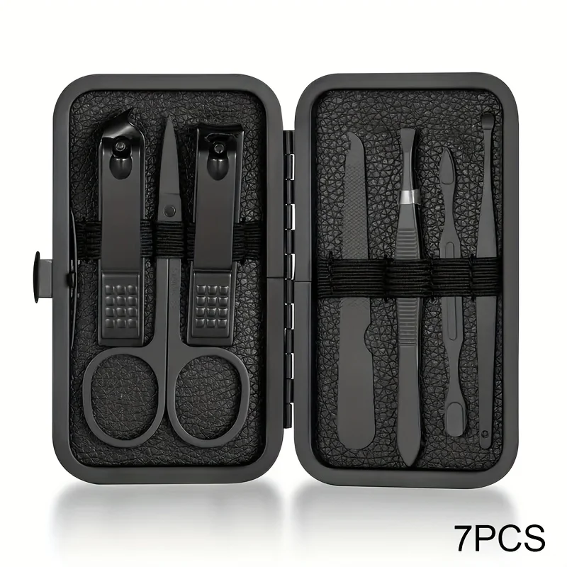 7/10/16/18 Nail Retouching Kit: Professional Manicure And Pedicure Tools, Modern Design, Travel Portable Set, Safe Nail Care