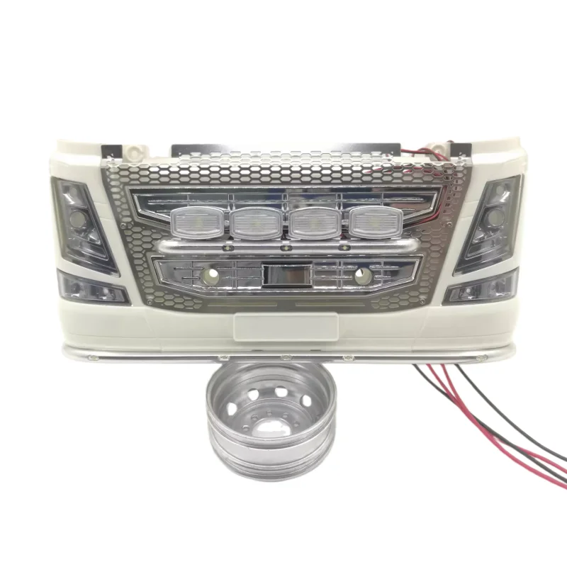 Intake Hood Light Spotlight for Tamiya 1/14 RC Truck Sca 770s 56360 Volvo 56323 Upgrade Parts - view 3