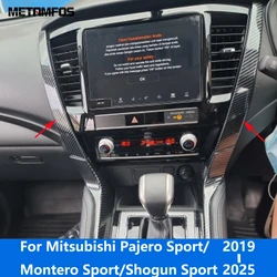 For Mitsubishi Pajero/Montero/Shogun Sport 2019-2024 2025 Gear Shift Box Cover Trim Molding Decoration Strip Car Accessories