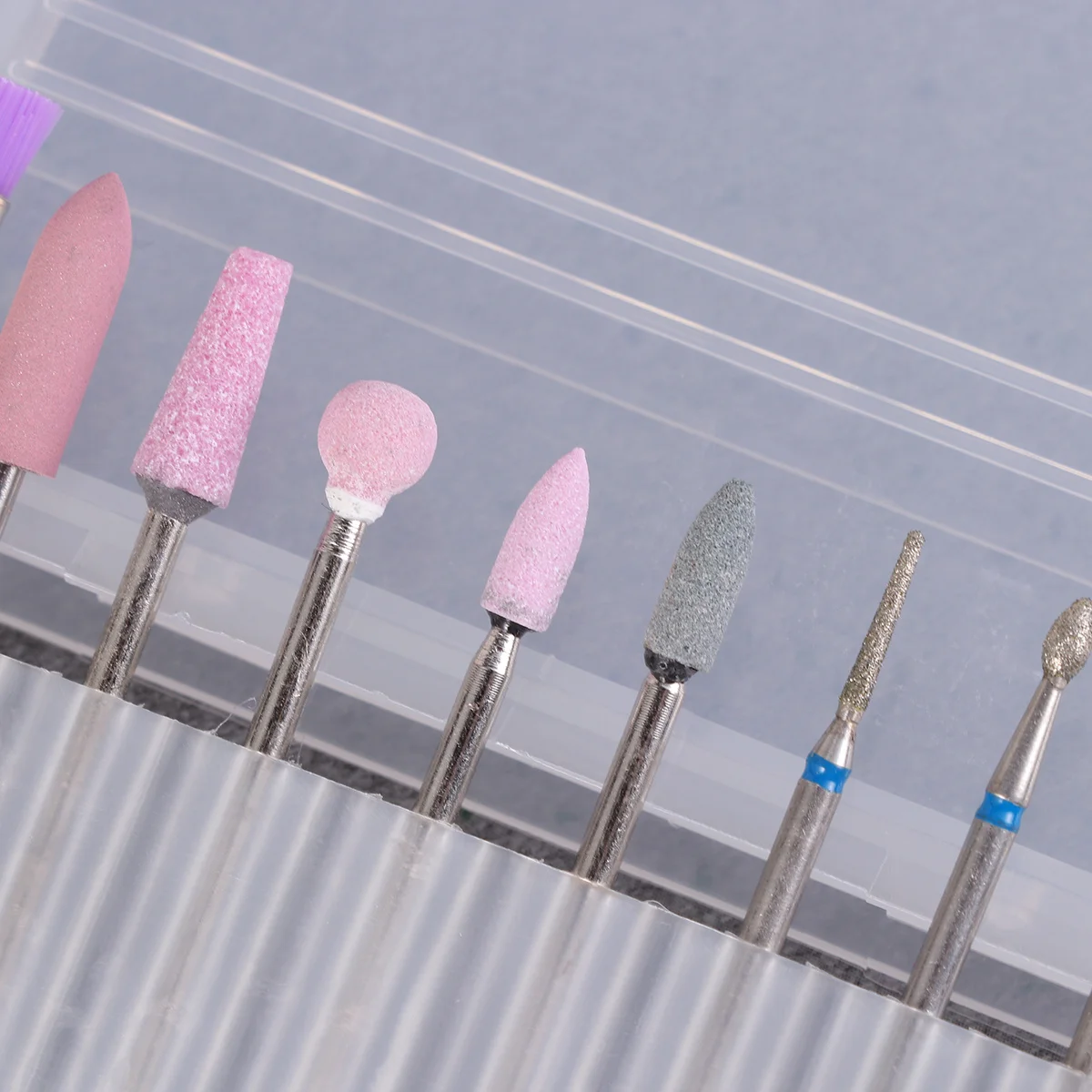 التنغستن سبائك الصلب مسمار لقمة ثقب مجموعة مسمار أدوات الرسم للأظافر الطبيعية والصناعية مانيكير لقمة ثقب عدة مع #6