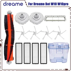 For Dreame Bot W10 W10pro Robot Vacuum and Mop Cleaner spare parts Accessories main side brush mops Hepa Filter Replacement