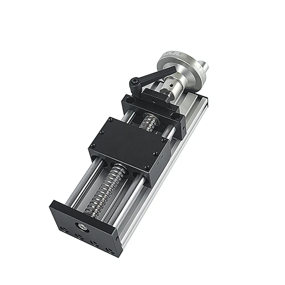 New YT003 Double Optical Axis Ball Screw Slide Linear Module Electric Screw Slide Rail Drive Slide Module for CNC Machine