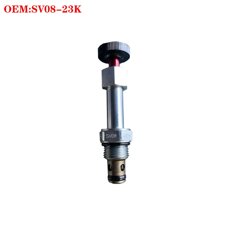 valve core SV08-23K of  threaded control valve solenoid valve for excavators and construction machinery parts is applicable