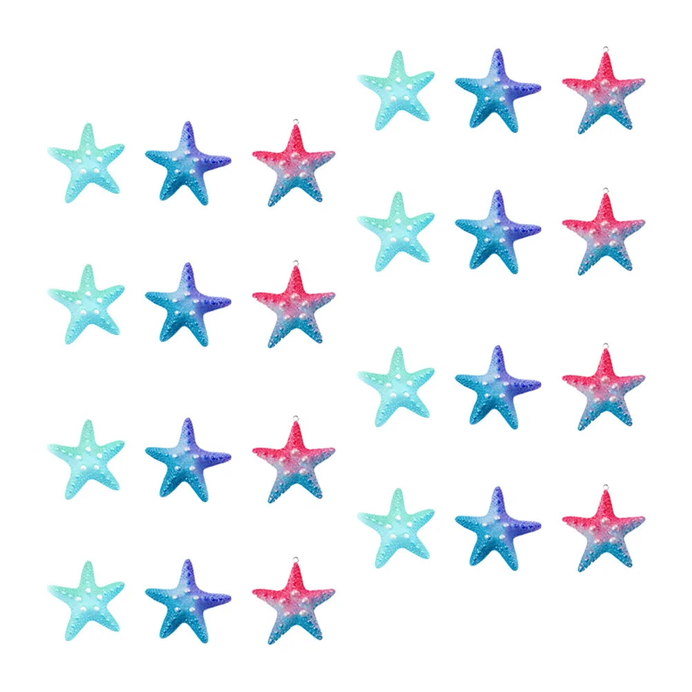 

30 шт. подвесок в форме морских животных, премиум-класса, из смолы, для самостоятельного изготовления украшений, аксессуары для серег, ожерелий, браслетов, брелоков