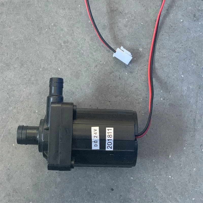 1PC Mobile Shower Machine Electric Water Outlet Pump 12V24V DC Brushless Pressure Pump DC0324V Interface 5.5mm