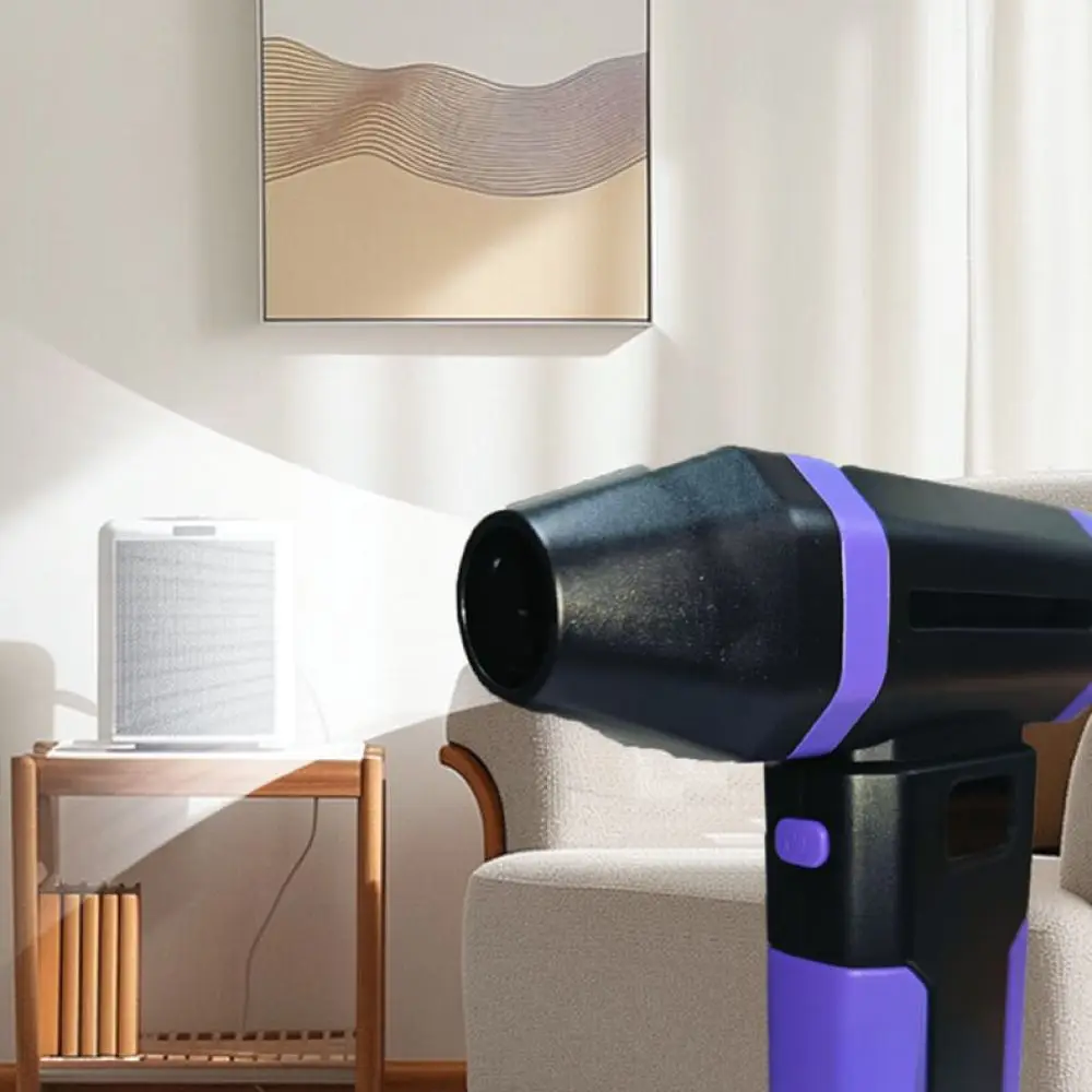 X8 Portable Turbo Blower High Speed Cordless Air Duster For Keyboard Car Interior Cleaning Powerful Handheld Electric Fan
