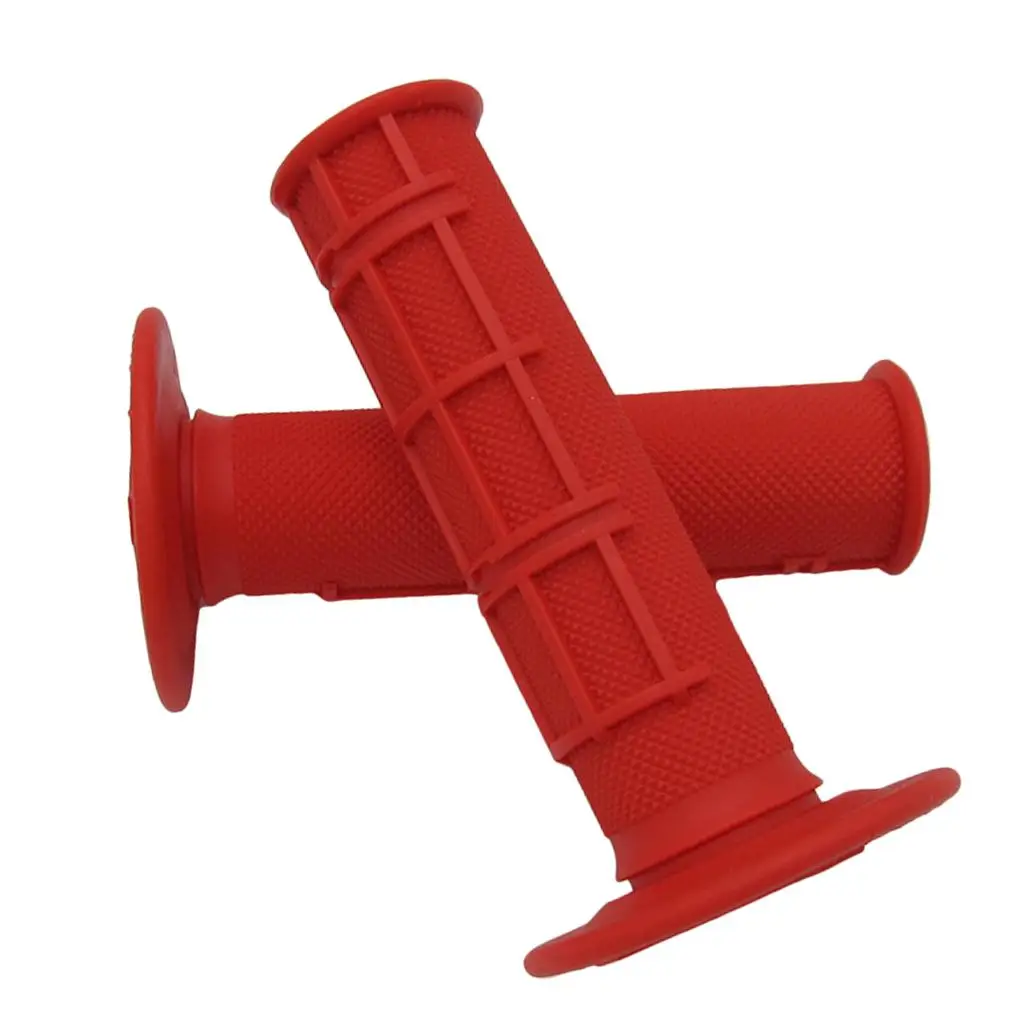 Universal Motorcycle Rubber Grips Soft 22mm Handlebars Handle Cover Accessories for Modification Enhancement