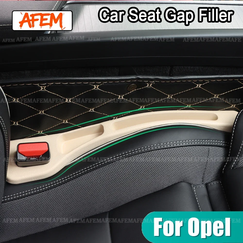 For Opel Vauxhall Vectra Astra G H J K Corsa C D E Agila Meriva Zafira Insignia A B Mokka X Car Seat Crevice Storage Accessories