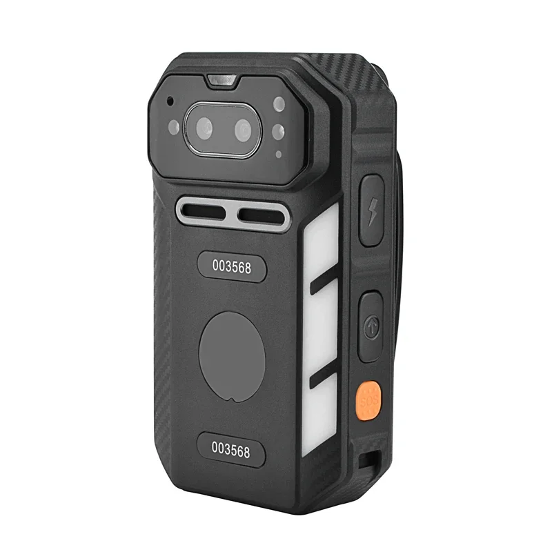 Portable night vision GSM WCDMA 4G LTE wifi waterproof IP67 one key SOS audio video real time transmission body worn cam