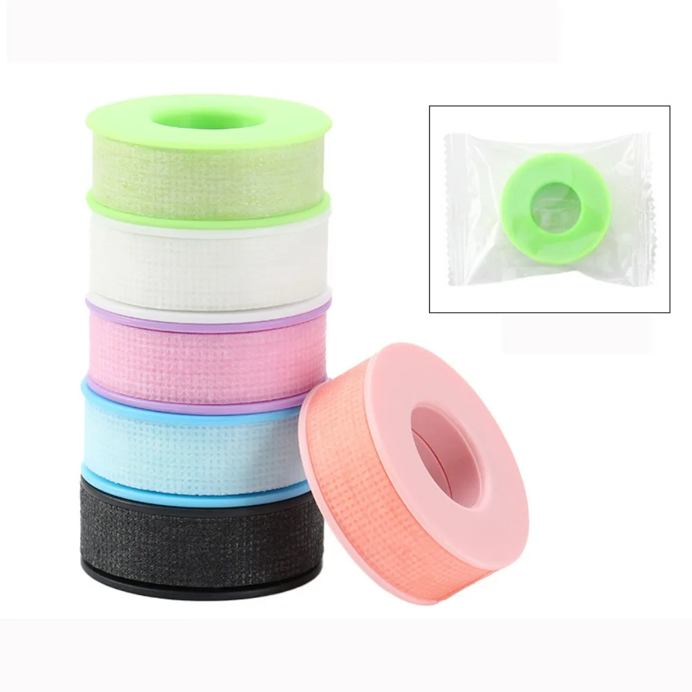 Silicone Gel Eyelash Extension Tape 9M Non Woven Lash Tape Breathable Easy To Tear Under Eye Protection Tapes for Sensitive Skin view 6