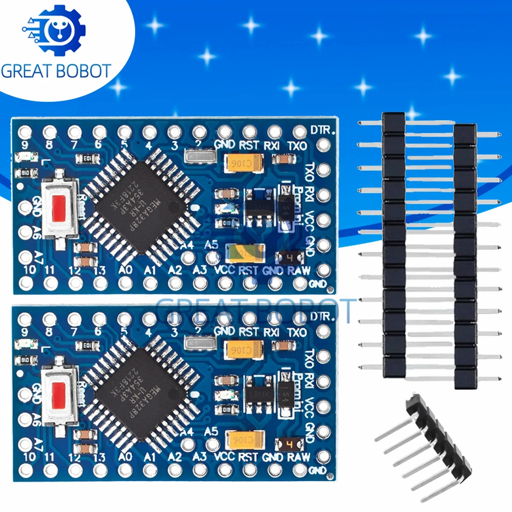 Pro Mini ATMEGA328P 328 Mini - 5V/16MHz & 3.3V/8MHz for Arduino