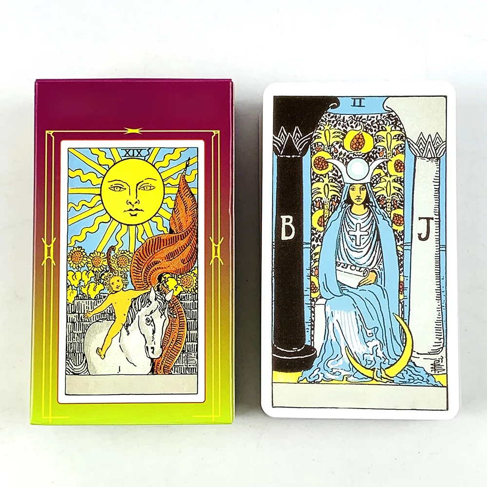 Cartas de Tarot versión rusa, juego de cartas de reunión familiar, edición de adivinación del destino, juegos Borad, regalos de Halloween y Navidad