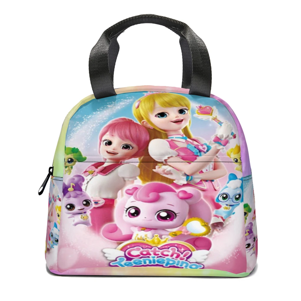 Teenieping Isolado Térmico Cooler Bag, Kawaii Lunch Bag, Bonito Lunch Bag, Alimentos, Armazenamento de Bebidas, Piquenique à prova de vazamento