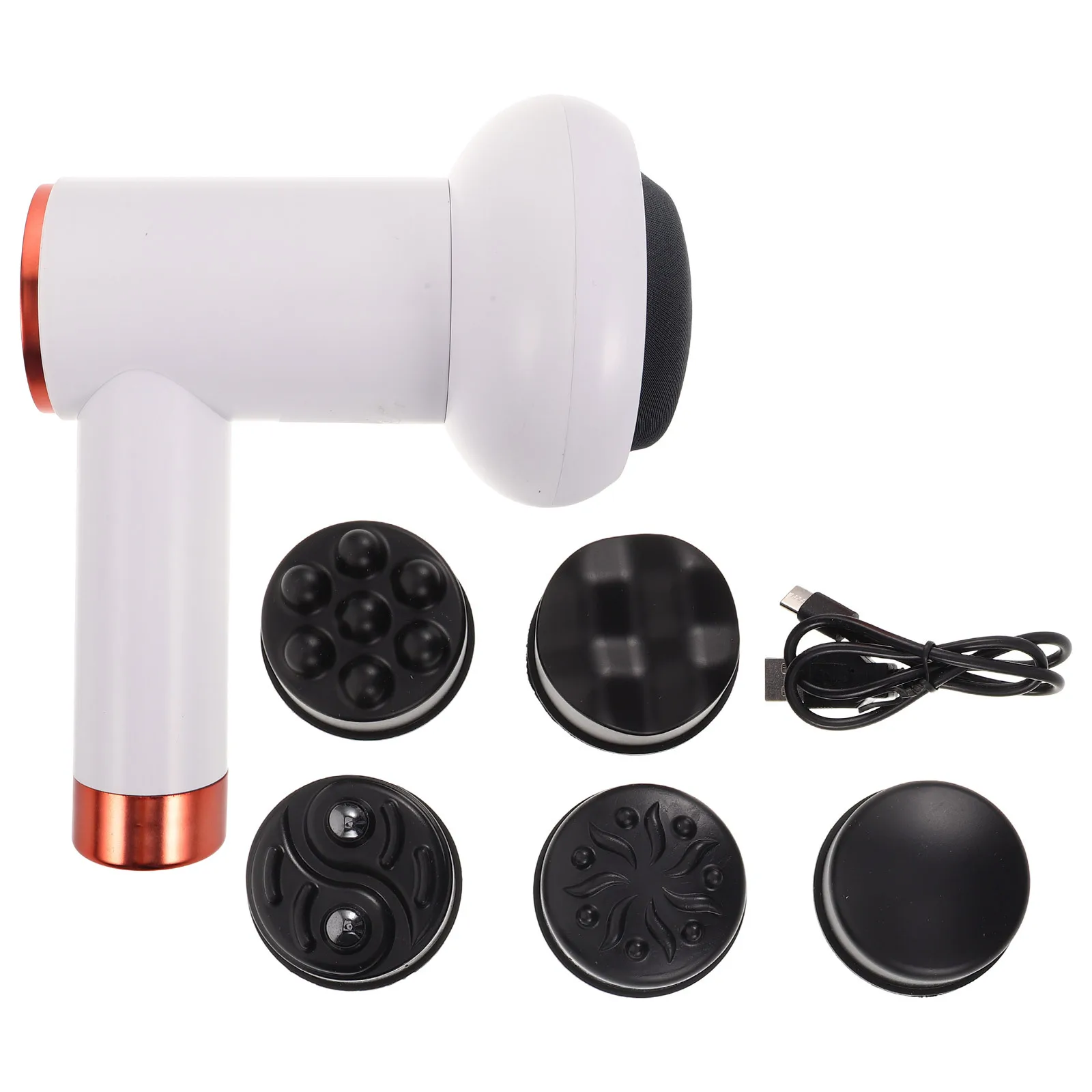 

1 Set Massage Hammer Handheld Deep Tissue Massager For Neck Shoulder Back Rechargeable Portable Muscle Therapy Device Cordless