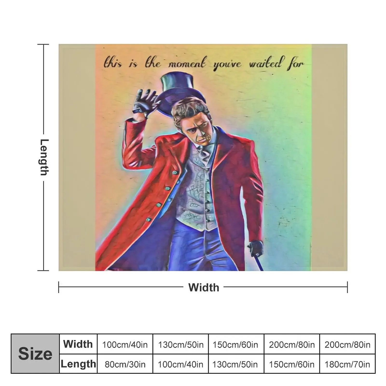 the greatest showman Throw Blanket Personalized Gift Hairy christmas gifts Blankets