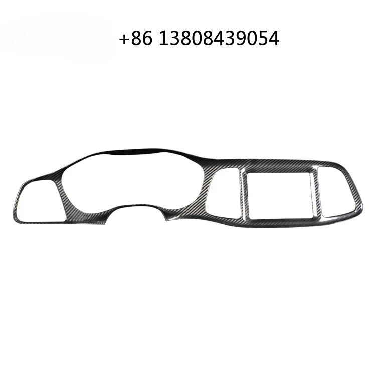 

Накладка на приборную панель из карбона для Dodge Challenger, индивидуальные автомобильные аксессуары