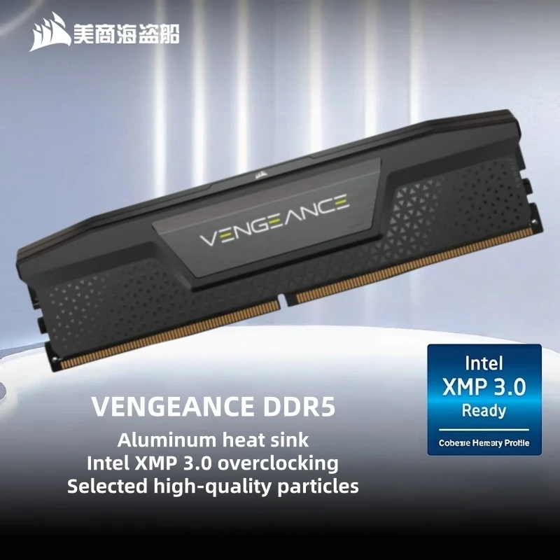 

CORSAIR Vengeance DDR5 RAM 16 ГБ 6000 МГц CL36 Компьютерная память, совместимая с Intel XMP iCUE