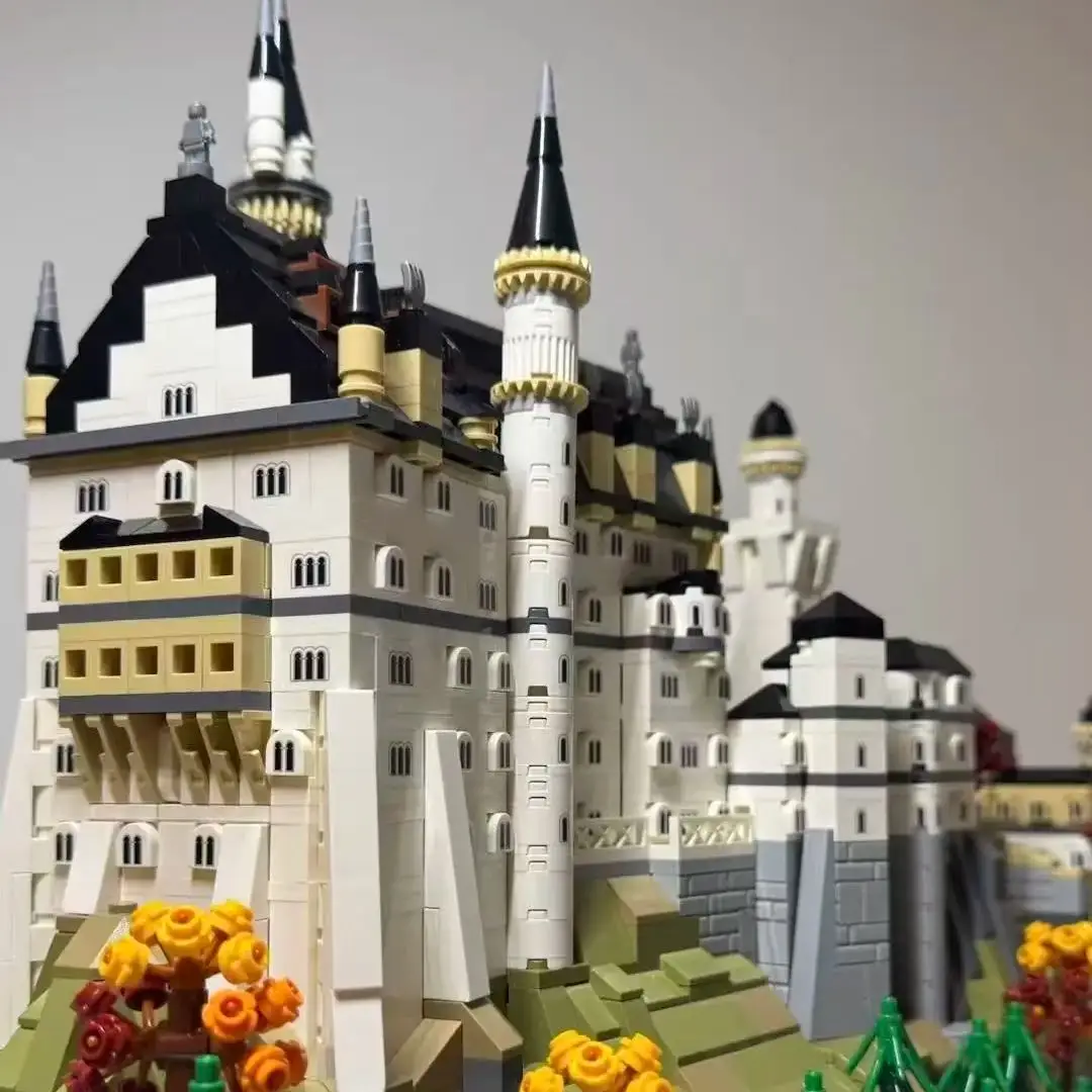 2025 جديد 21063 القلعة 3455 قطعة اللبنات العمارة الطوب لعبة مجسمة عيد الميلاد هدية عيد ميلاد ألعاب تعليمية