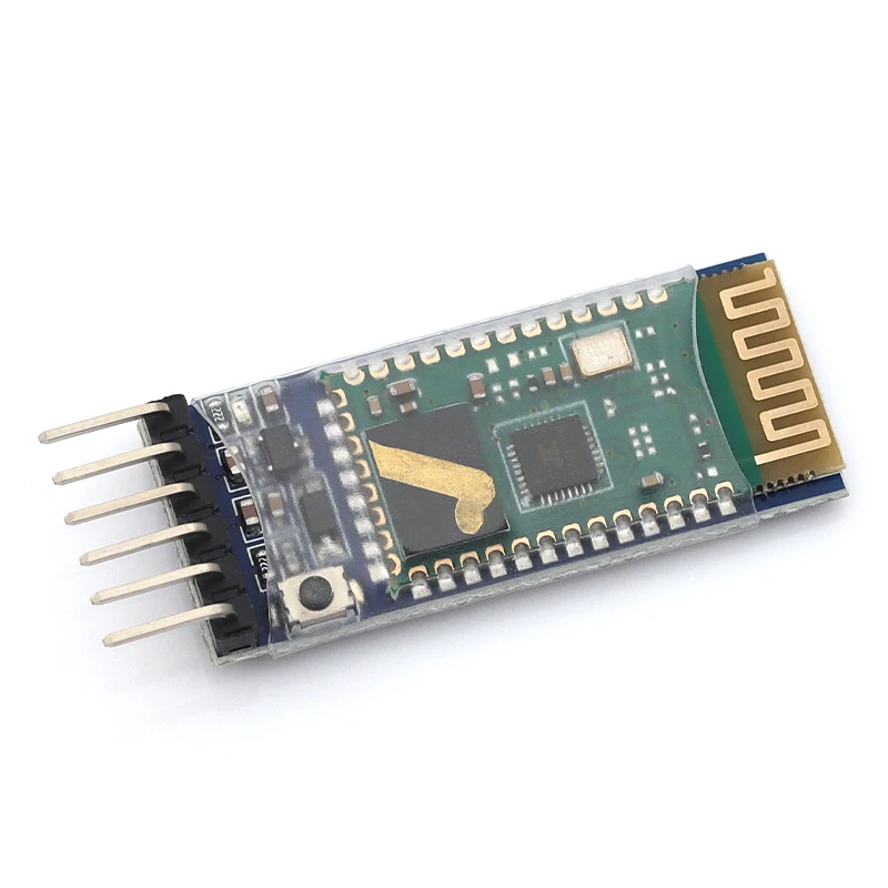 1/5/10 قطعة جديد HC-05 HC 05 hc-06 HC 06 RF سماعة لاسلكية تعمل بالبلوتوث جهاز الإرسال والاستقبال وحدة الرقيق RS232/TTL إلى UART محول ومحول