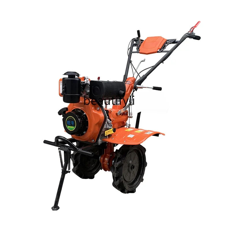 YH Gasoline and diesel rotary tiller, scarifier, plowing machine,  trenching machine, agricultural machinery hand support