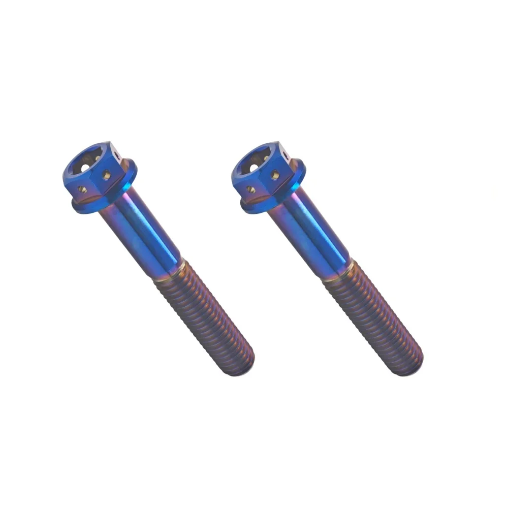 2Pcs Titanium Bolt Front Brake Caliper Mounting Screws for BMW Motorcycle C400 GT C400 X