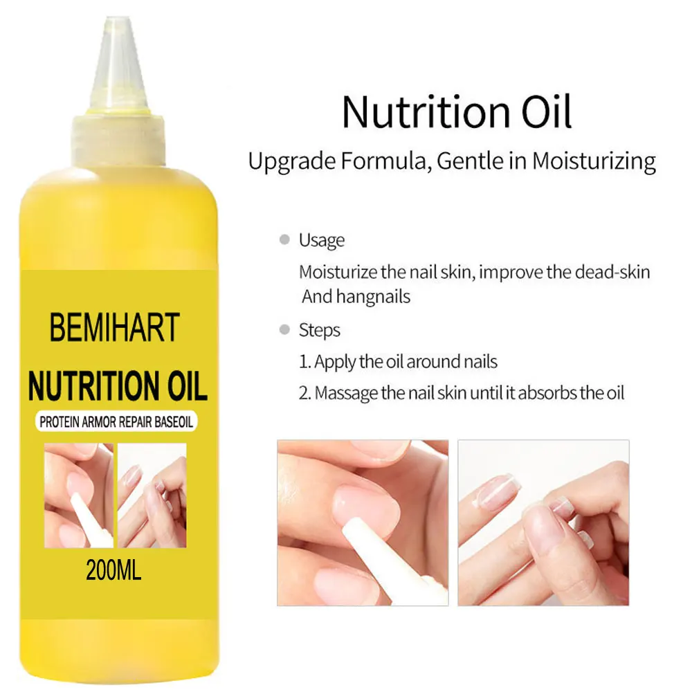 200ML Nutrition Moisturize Nourish Oil Dead Skin Removal Cream Nail Treatment Nourishment Nail Cuticle Softener Remover