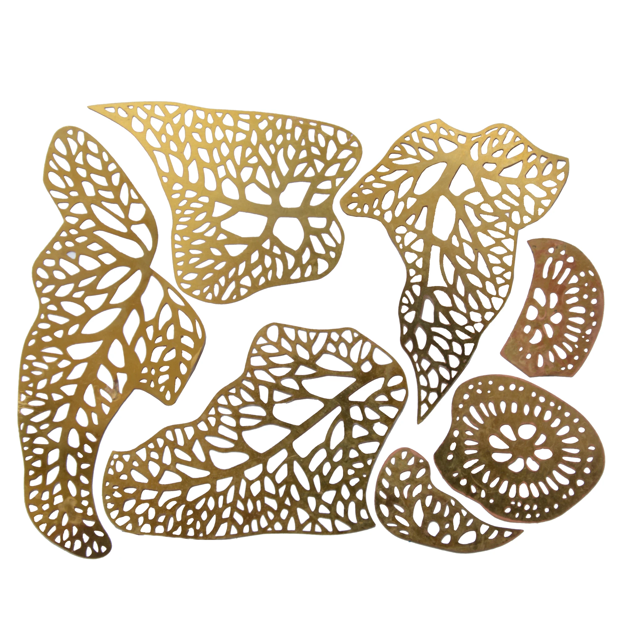 Poppy Filigree for 16 inch Stained Glass Lamp Shade-3pcs/Set
