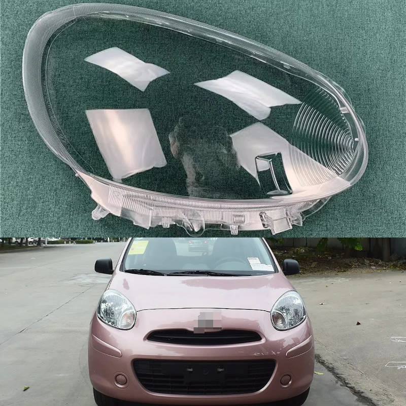 

For Marche headlight cover 2010-2015 Marche headlight clear lamp cover headlight cover headlight housing