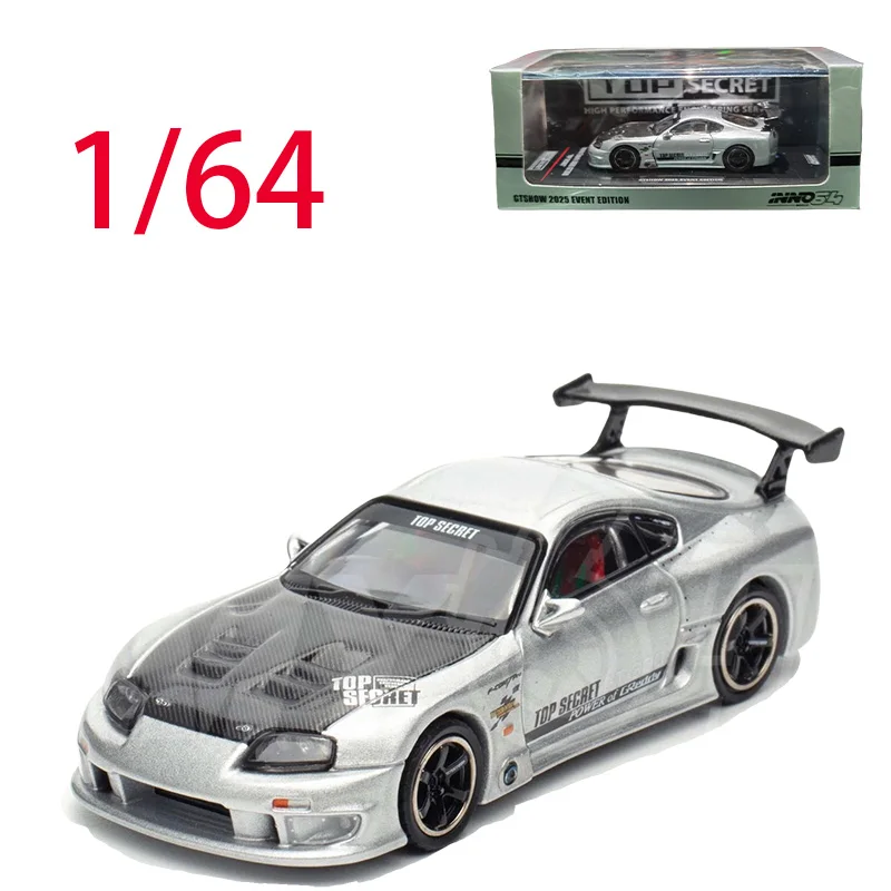 

Inno64 Diecast 1/64 Scale Toyota Alloy Car Model Supra GT300 2025 Alloy Car Model Toys for Boys Gift