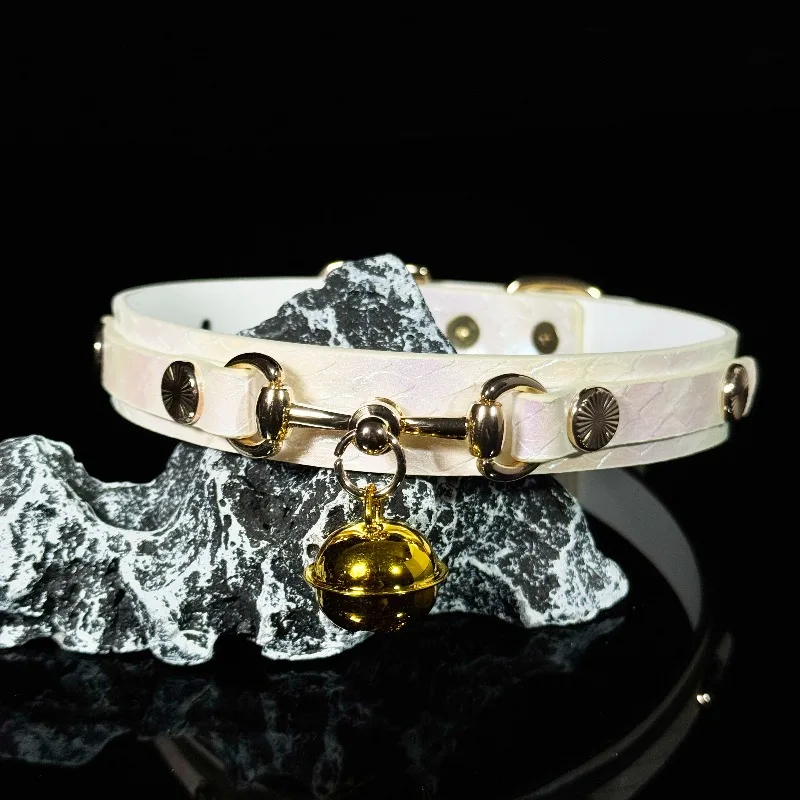 Customized Snakeskin Collar Women's Handmade Leather Niche Original Jewelry Can Be Engraved