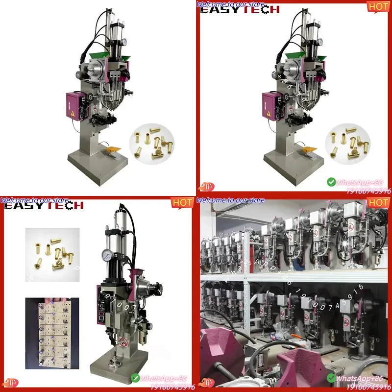 CE Certificate Head Curtain Banner Grommet Shoe Rivet Semi Automatic Eyelet Press Punching Machine