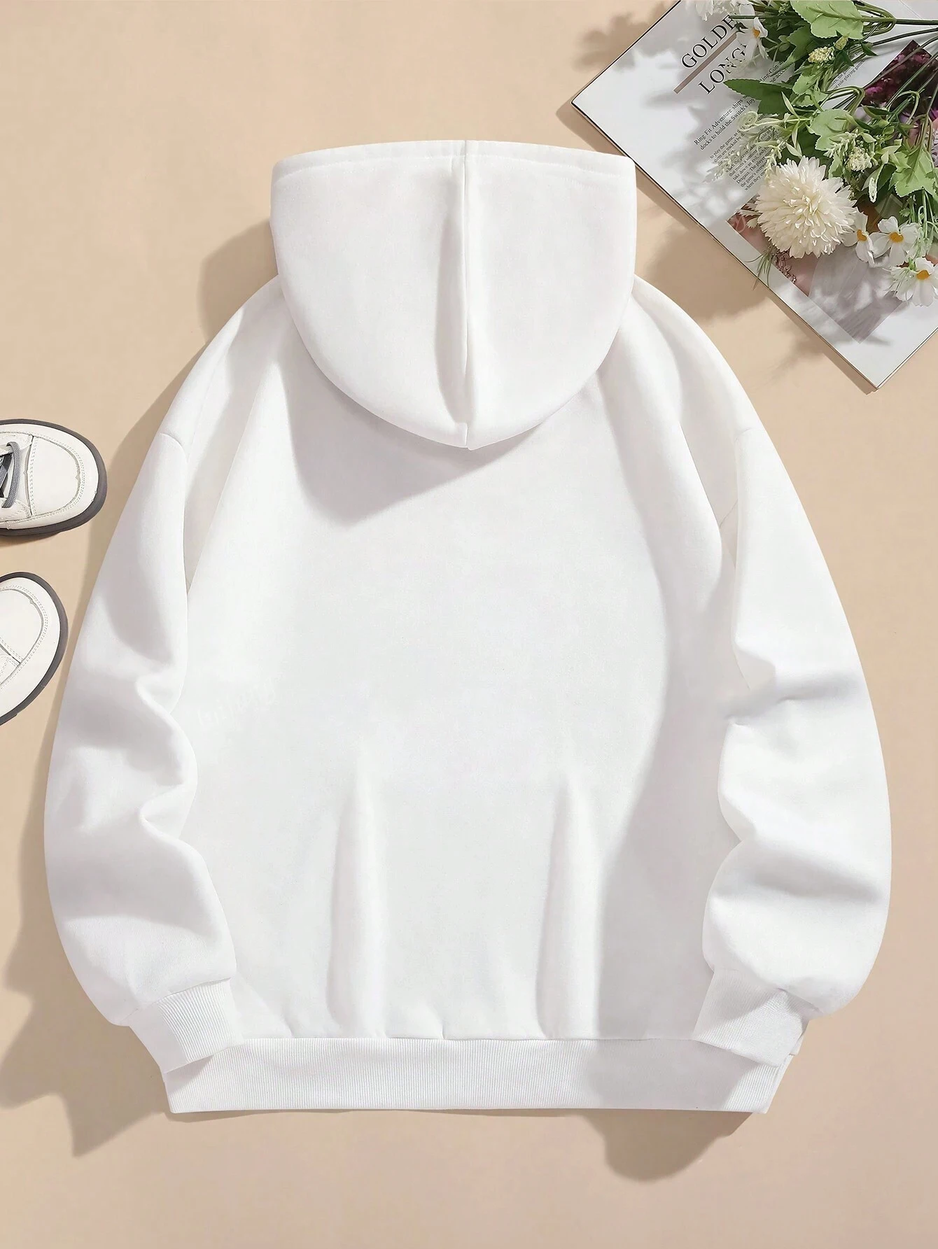 I\'M Just A Girl Simple Printing Women Hoody Harajuku Loose Clothes Fleece Warm Comfortable Hoodie Vintage Autumn Crewneck Top