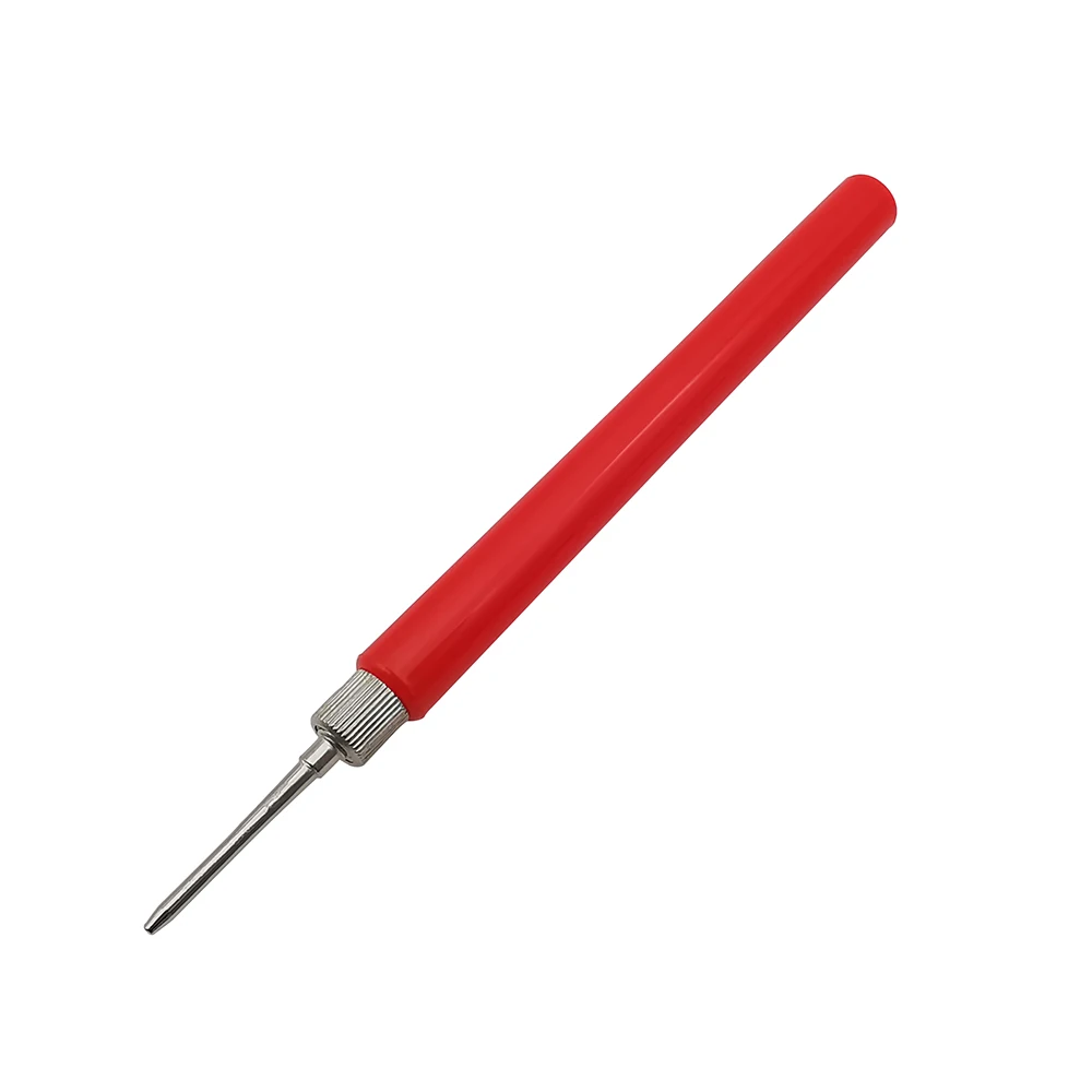 10 Stücke Rot Schwarz Feder Test Sonde Spitze Isolierte Test Haken Draht Stecker Test Pin für Multimeter – Detail 1