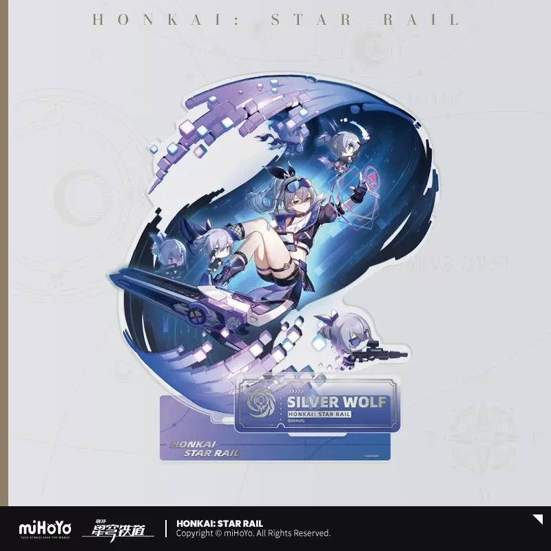 Anime Honkai: Star Rail Welt Yang Sampo Koski Pelageya Acrylic Stand Figure Model Plate Cosplay Collection Desktop Decor Gifts