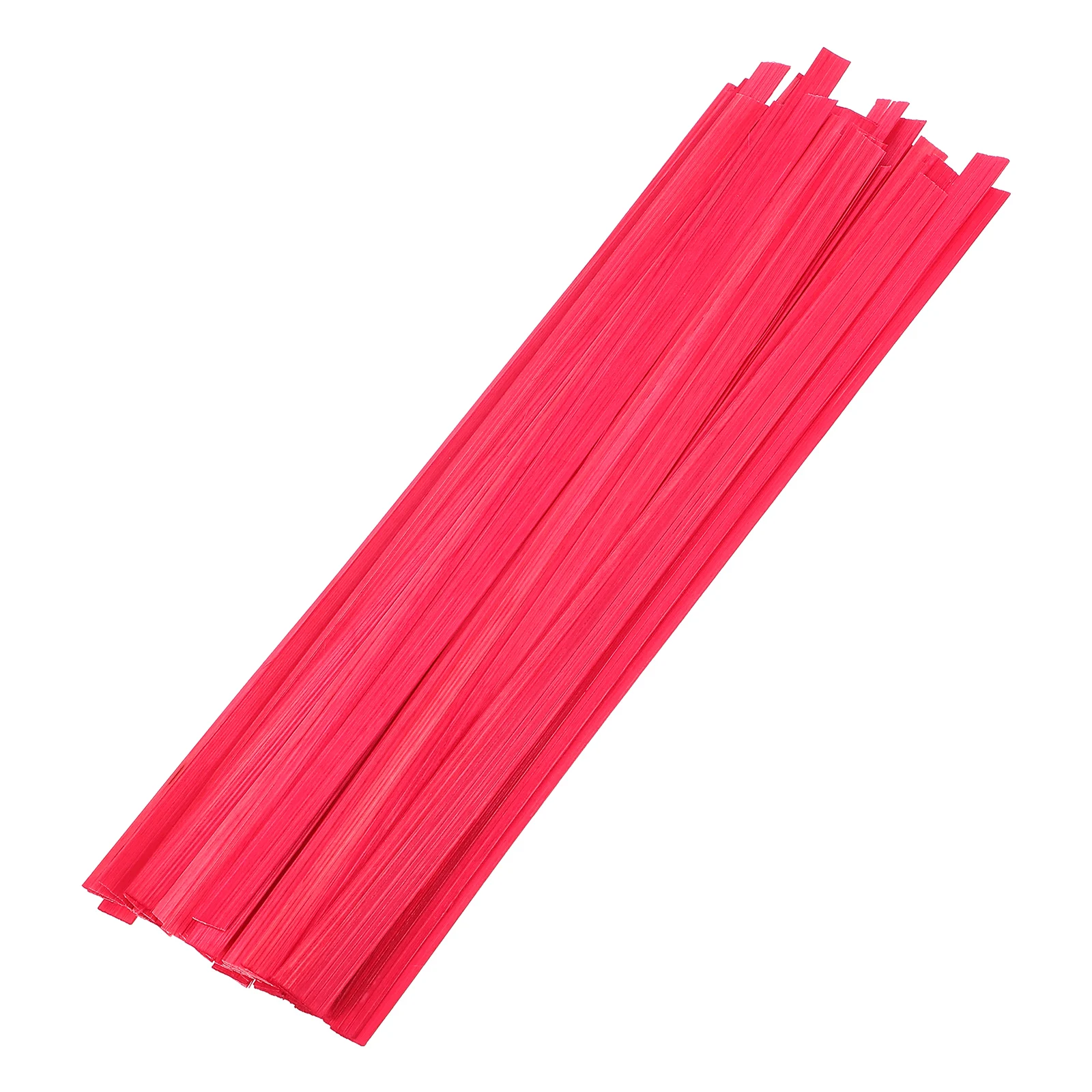 

50pcs Bamboo Weaving Material Bag Strips Craft Ribbon Basket Making Supplies Versatile Family Fun Projects