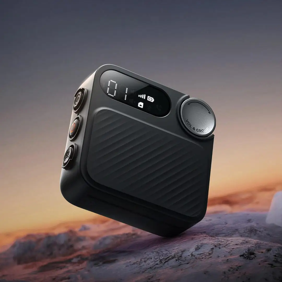 Citofono sportivo Xiaomi 5000Km distanza interfono 24 ore resistenza citofono chip di riduzione del rumore indipendente -30 °   C bassa temperatura