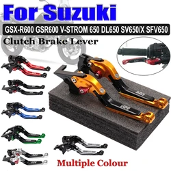 For SUZUKI GSXR 600 750 1000 GSXR600 SFV650 DL650 V-STROM 650 GSR750 SV650 Motorcycle Accessories Adjustable Brake Clutch Levers