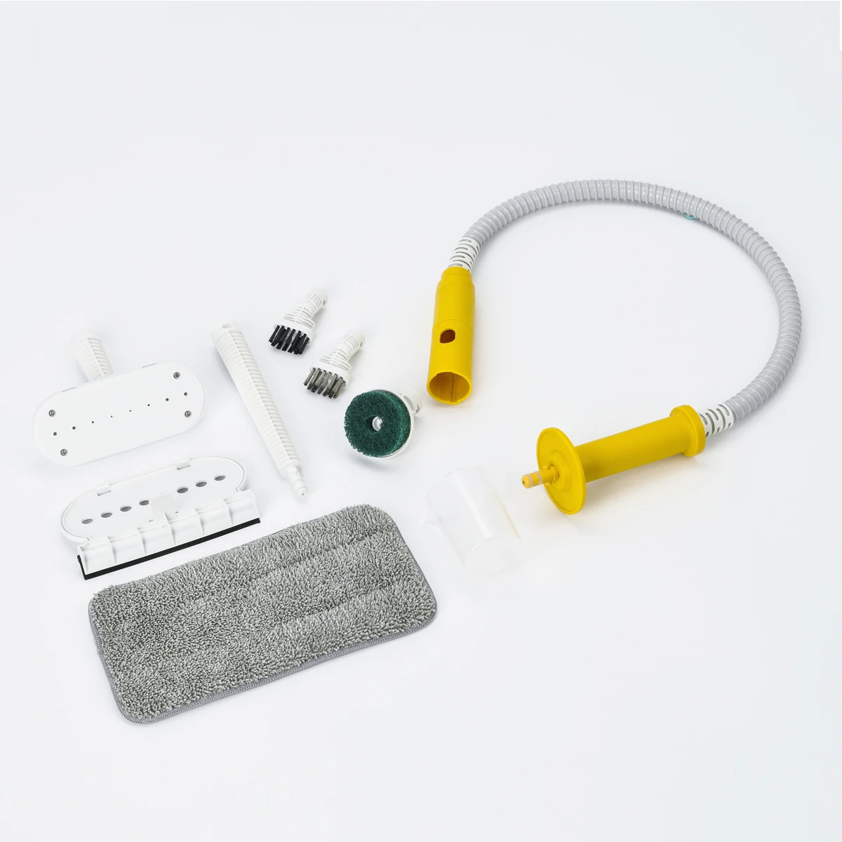 С кронштейном 6 в 1, 1500 Вт, портативный пароочиститель для пола с высоким нагревом, ковер для дома, влажная и сухая пароварка, многофункциональный