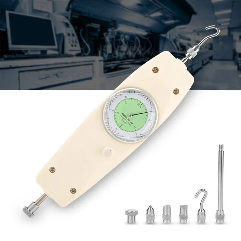 A98E-300N Analog Dynamometer Force Gauge Meter For Measuring Push Pull Force