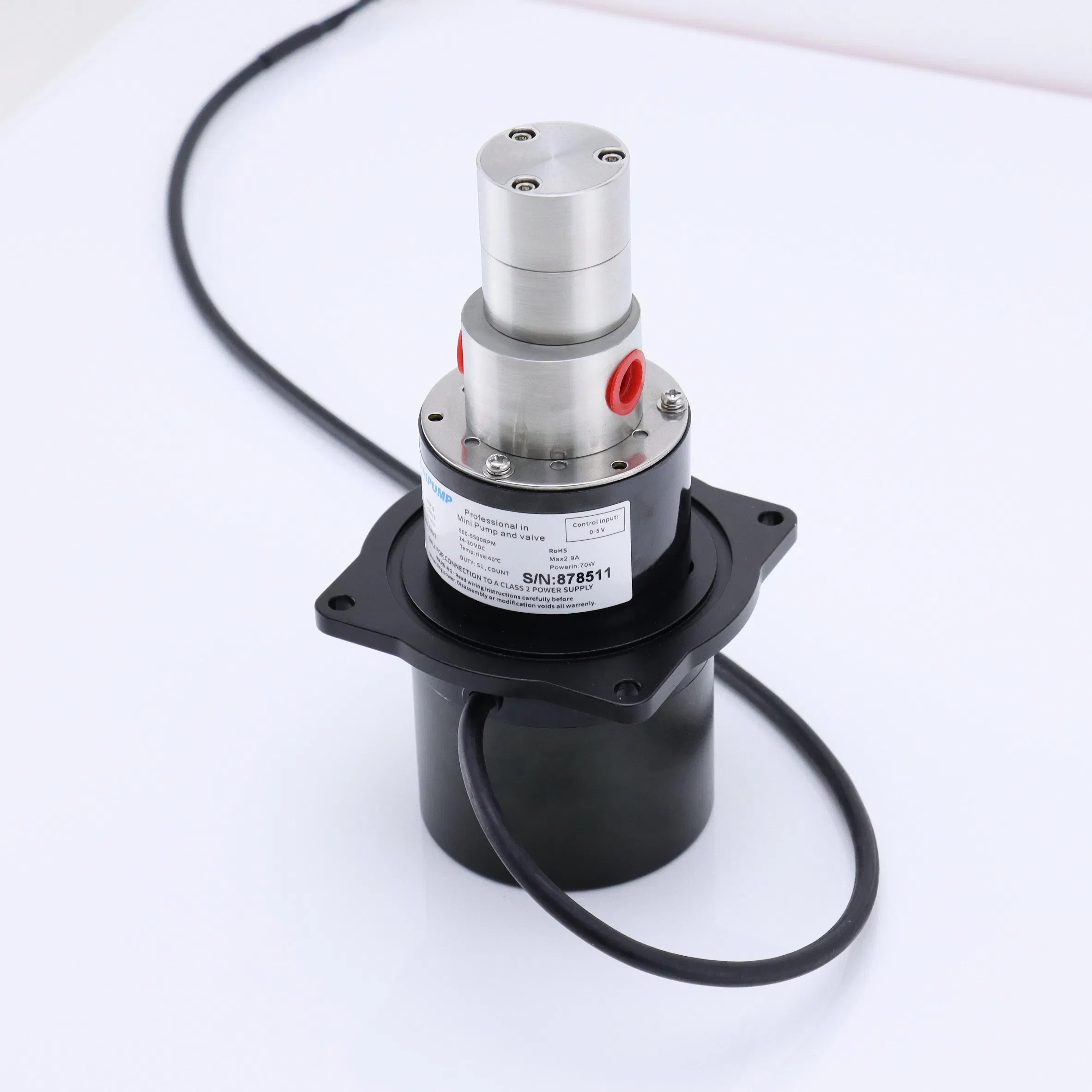 

Stainless Steel Magnetic Drive Micro Gear Pump for Cooling Pumps