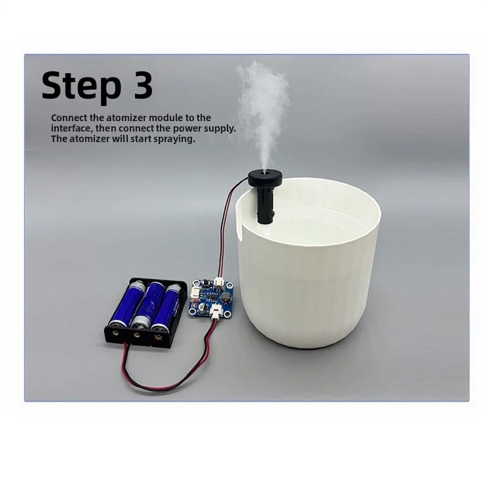Piezo Transducer Air Humidifier Module High-frequency Vibration Fine Mist Output Advanced Atomization Module Atomization