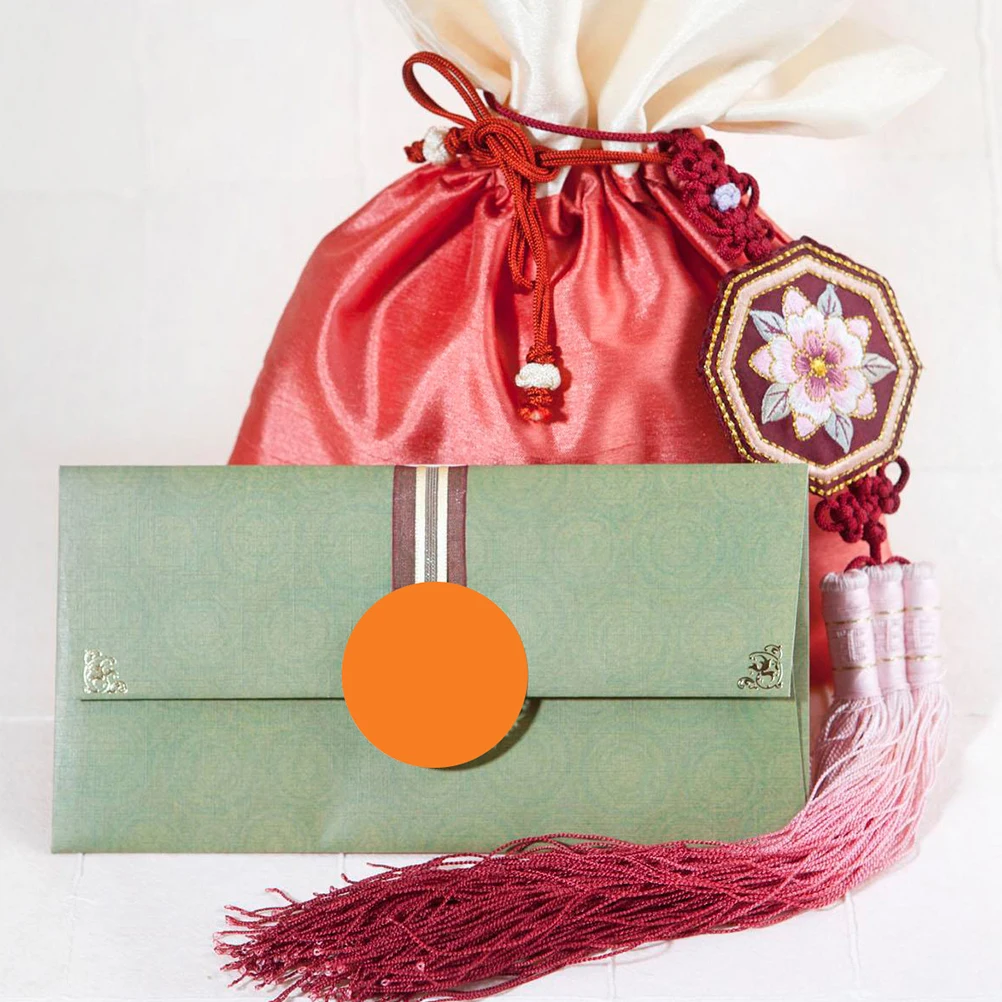 

2 Rolls Decorative Mark Stickers Peel-and-stick Label Decals Decorate Self-adhesive Fashion Sign